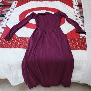 Elegant Purple Women's Dress